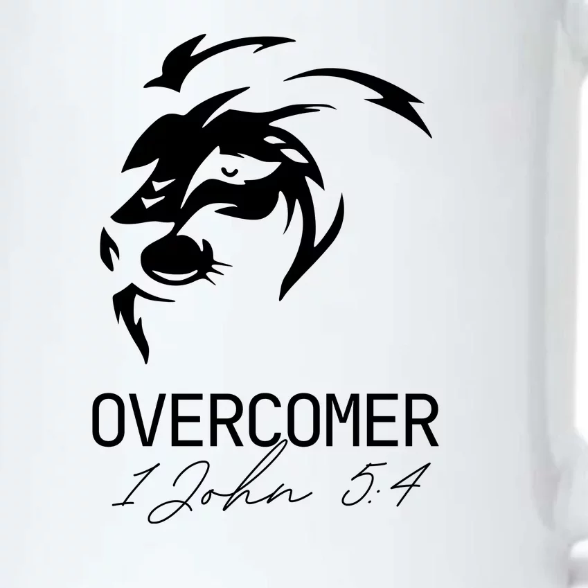 Christian Faith Overcomer Lion Of Judah Gift Black Color Changing Mug