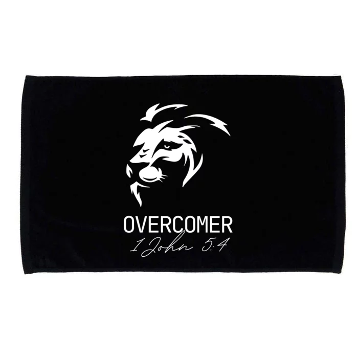 Christian Faith Overcomer Lion Of Judah Gift Microfiber Hand Towel