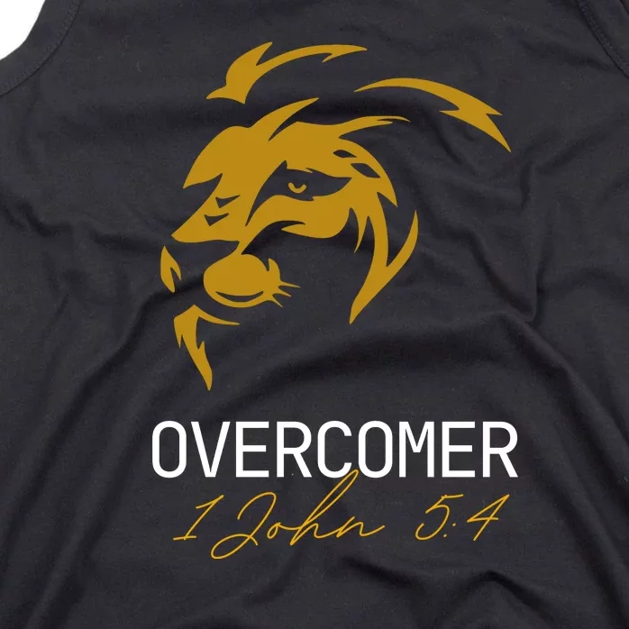 Christian Faith Overcomer Lion Of Judah Gift Tank Top