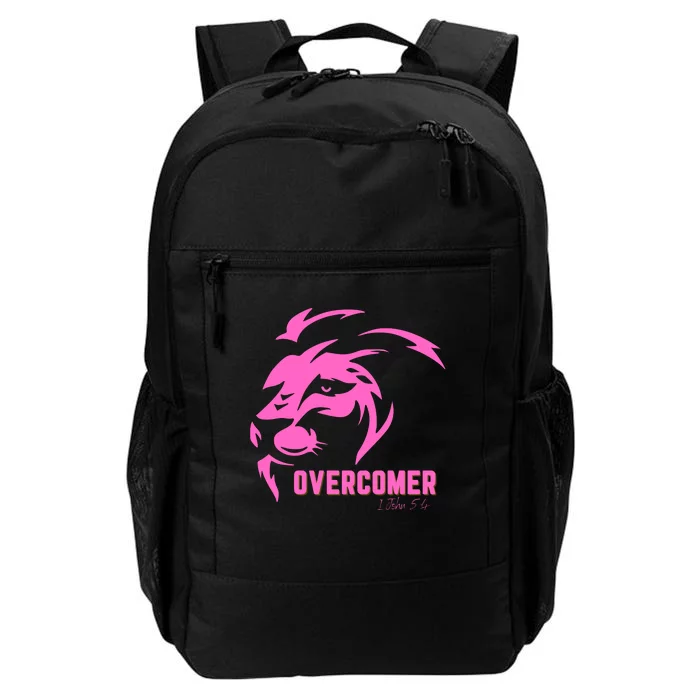 Christian Faith Overcomer Motivational Lion Of Judah Daily Commute Backpack