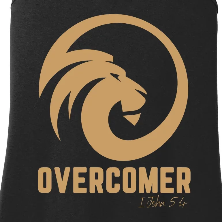 Christian Faith Overcomer Motivational Lion Of Judah Ladies Essential Tank