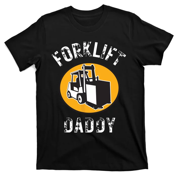 Certified Forklift Operator Forklift Driver Forklifting Men T-Shirt