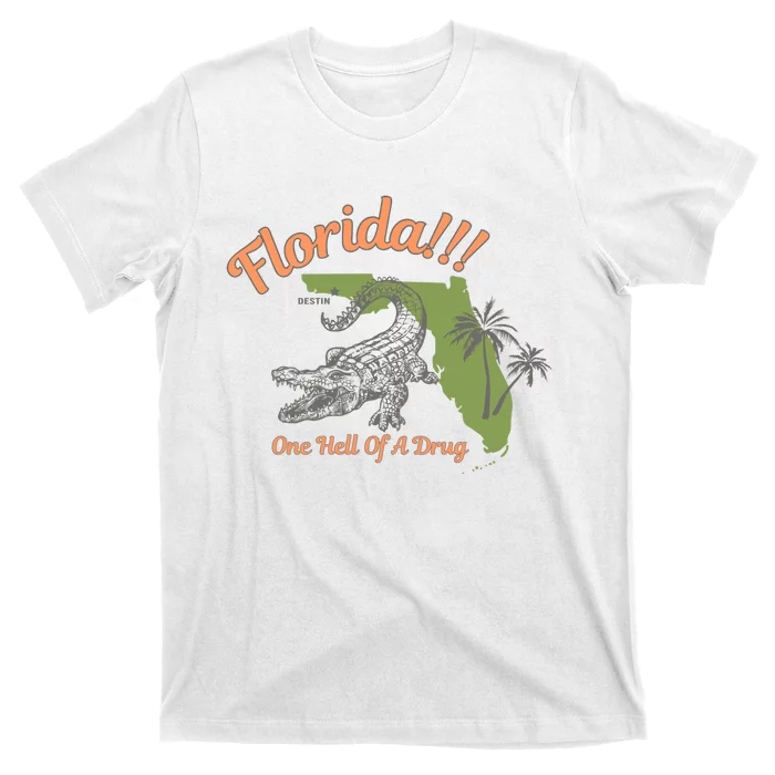 Crocodile Florida One Hell Of A Drug Ttpd T-Shirt