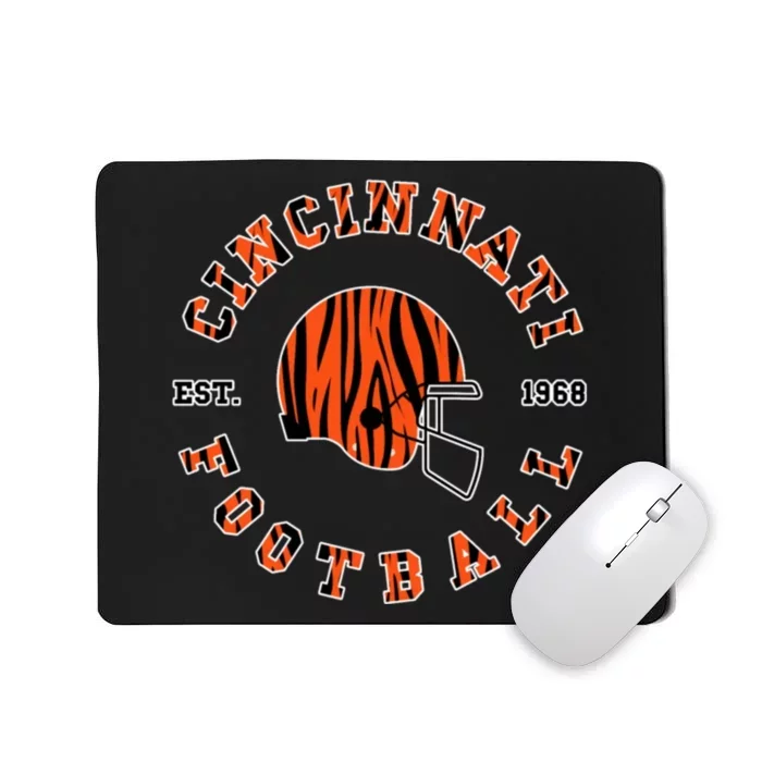 Cincinnati Football Ohio Mousepad