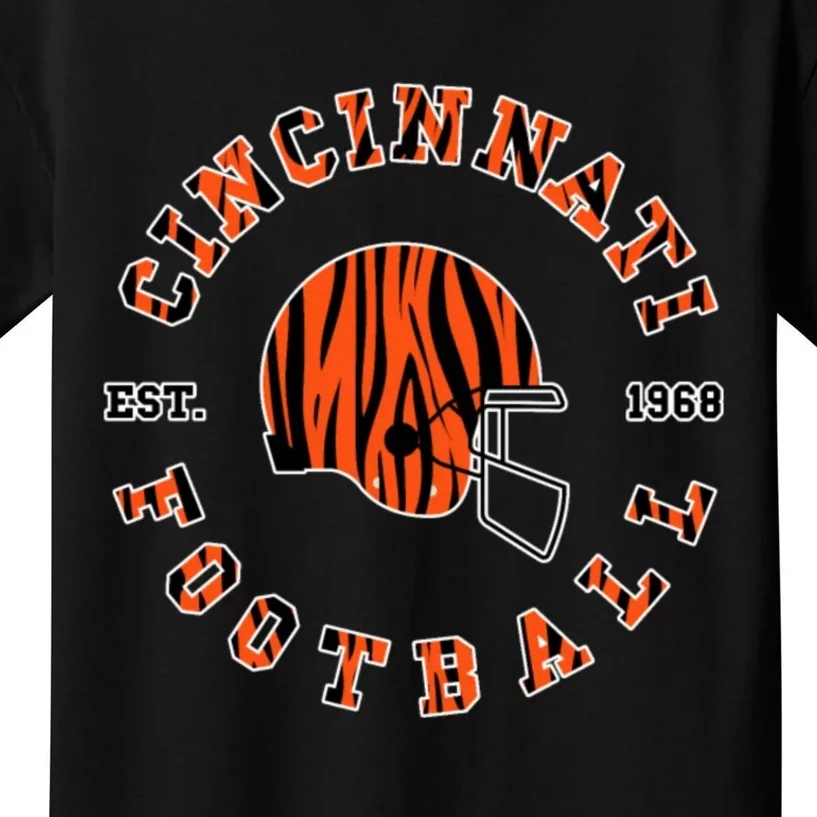 Cincinnati Football Ohio Kids T-Shirt