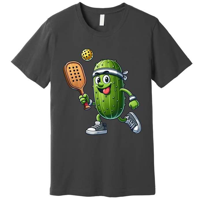 Cute Funny Pickleball Player Paddleball Lover Gift For Paddles Fan Premium T-Shirt