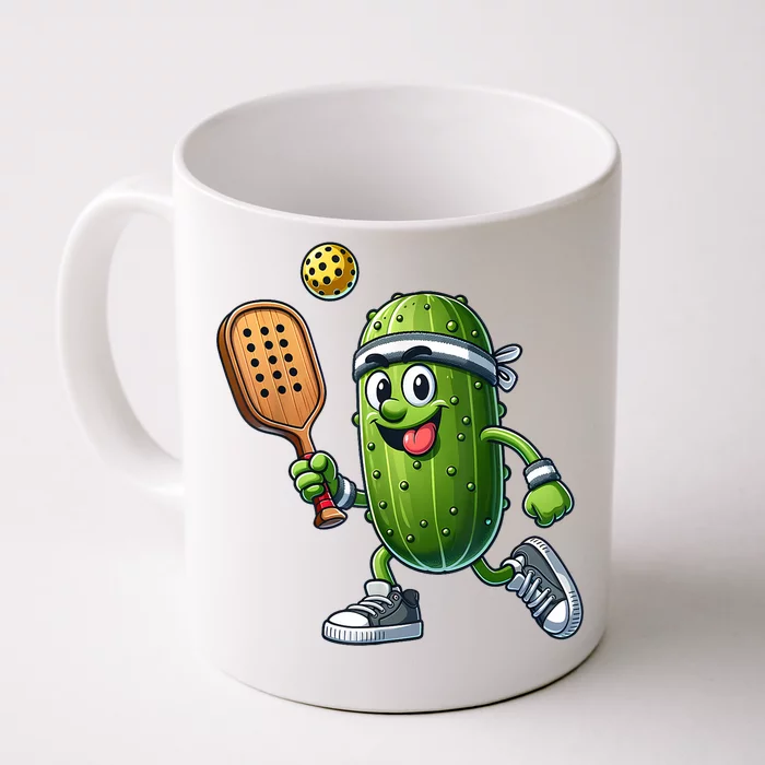 Cute Funny Pickleball Player Paddleball Lover Gift For Paddles Fan Front & Back Coffee Mug