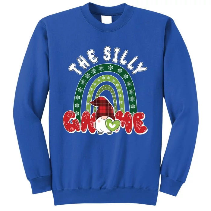 Christmas Funny Pjs Gift The Silly Gnome Family Matching Cool Gift Tall Sweatshirt