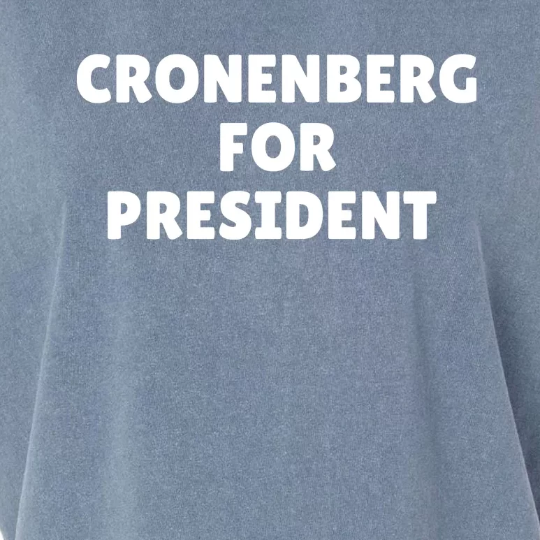 Cronenberg For President Garment-Dyed Women's Muscle Tee