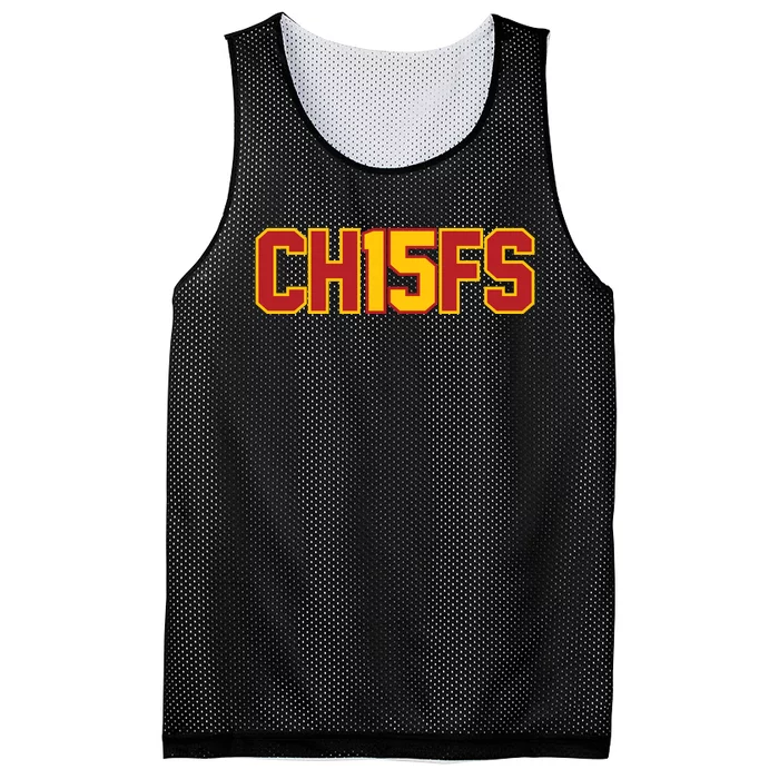 Ch15fs Football Playoffs Mahomes Fan Gift Mesh Reversible Basketball Jersey Tank