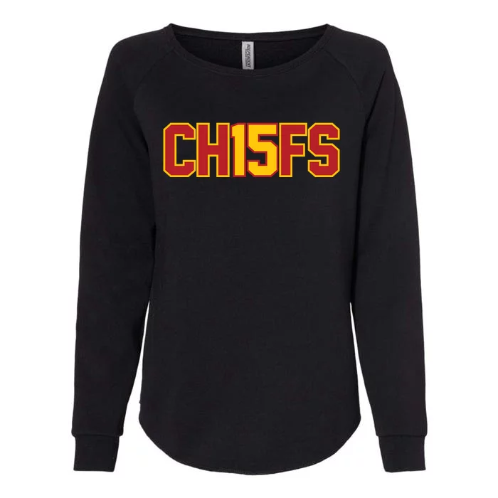 Ch15fs Football Playoffs Mahomes Fan Gift Womens California Wash Sweatshirt