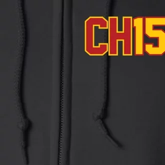 Ch15fs Football Playoffs Mahomes Fan Gift Full Zip Hoodie