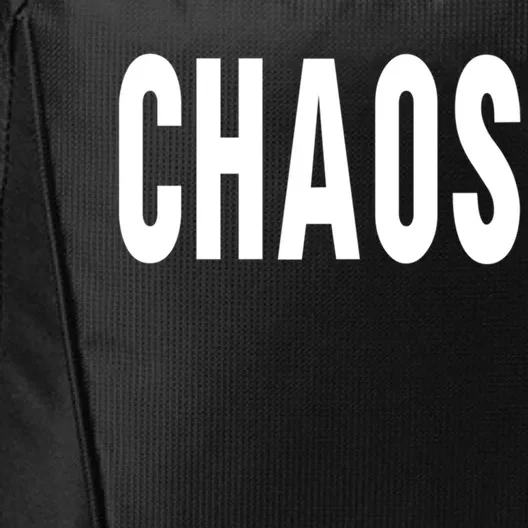 Chaos Freedom Punks Punk Rock Anarchy Gift City Backpack