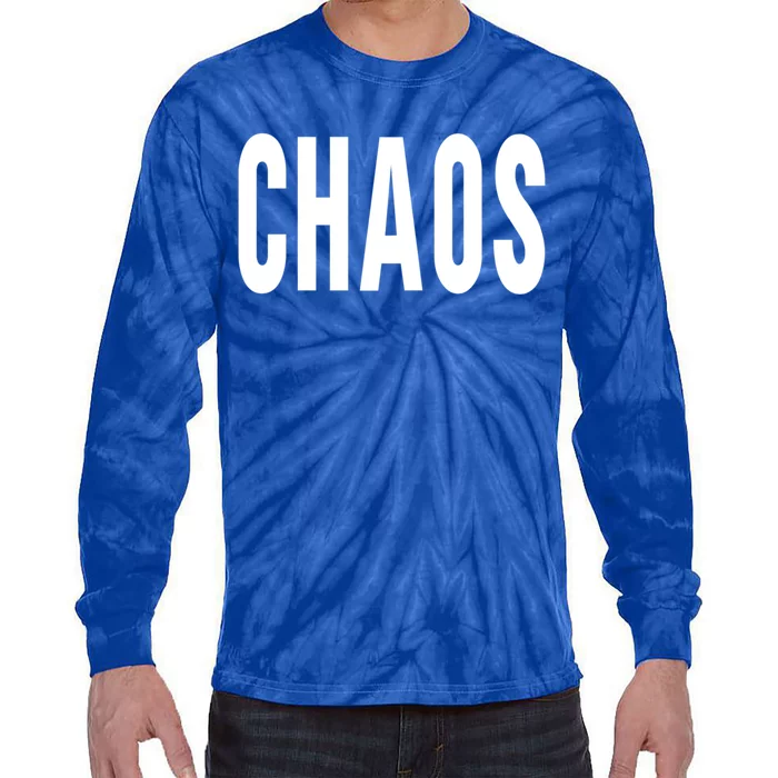 Chaos Freedom Punks Punk Rock Anarchy Gift Tie-Dye Long Sleeve Shirt