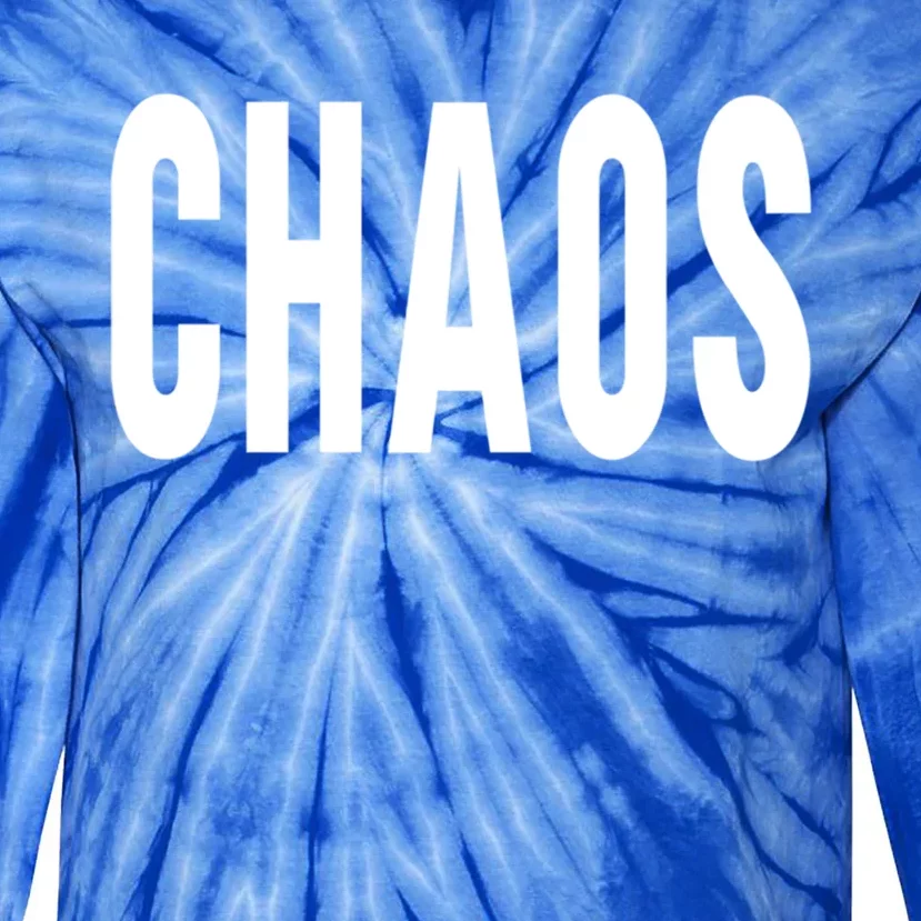 Chaos Freedom Punks Punk Rock Anarchy Gift Tie-Dye Long Sleeve Shirt