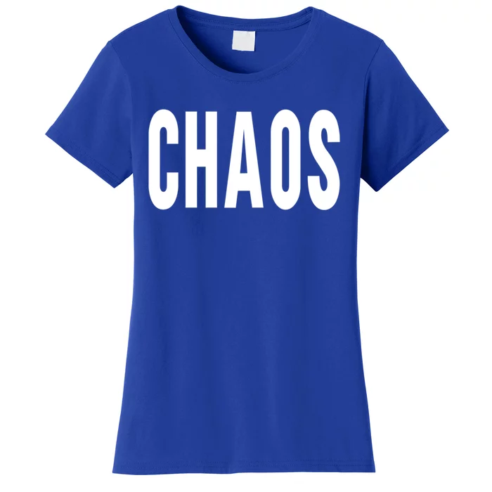 Chaos Freedom Punks Punk Rock Anarchy Gift Women's T-Shirt