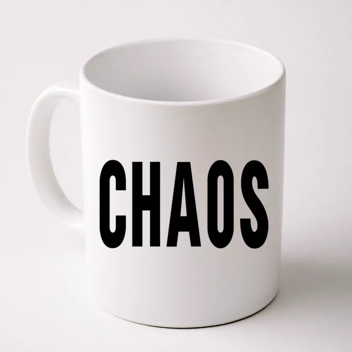 Chaos Freedom Punks Punk Rock Anarchy Gift Front & Back Coffee Mug