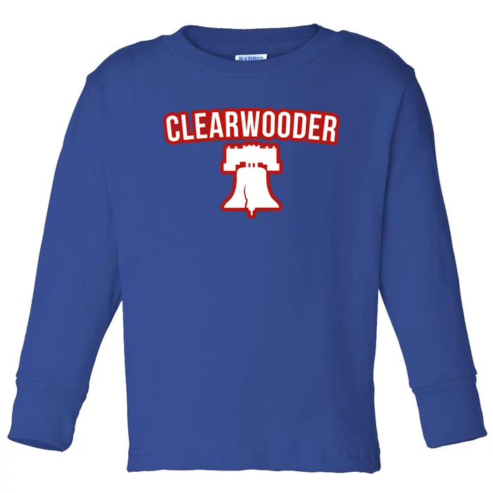 Clearwooder Florida Philadelphia Baseball Spring Training Gift Toddler Long Sleeve Shirt