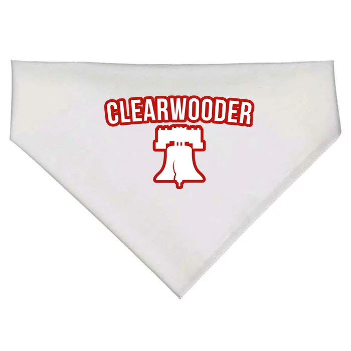 Clearwooder Florida Philadelphia Baseball Spring Training Gift USA-Made Doggie Bandana