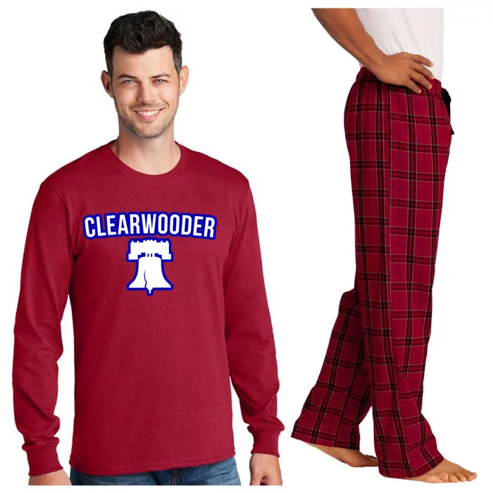 Clearwooder Florida Philadelphia Baseball Spring Training Gift Long Sleeve Pajama Set