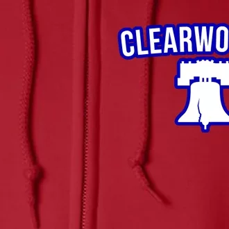 Clearwooder Florida Philadelphia Baseball Spring Training Gift Full Zip Hoodie