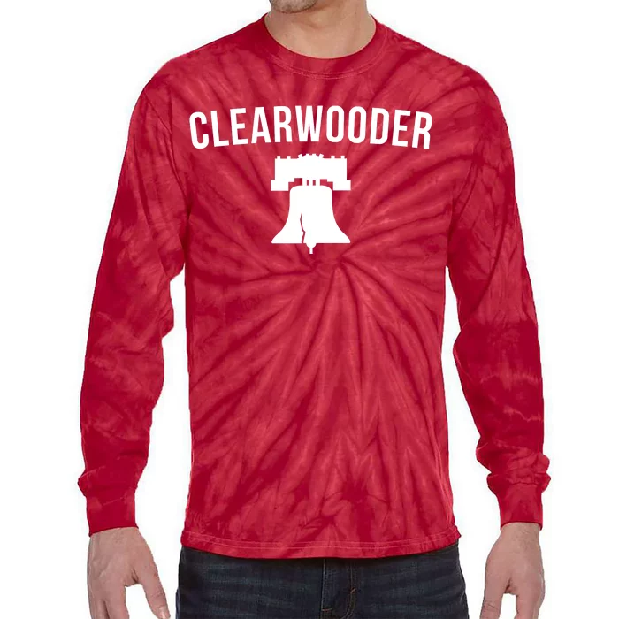 Clearwooder Florida Philadelphia Baseball Spring Training Gift Tie-Dye Long Sleeve Shirt