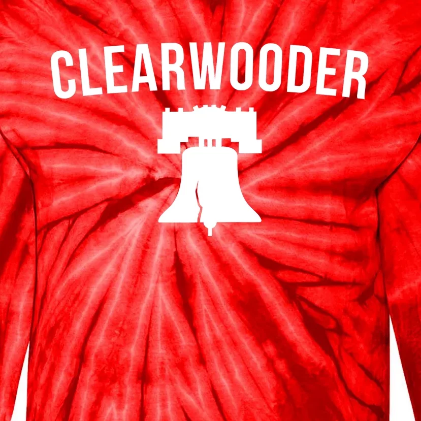 Clearwooder Florida Philadelphia Baseball Spring Training Gift Tie-Dye Long Sleeve Shirt