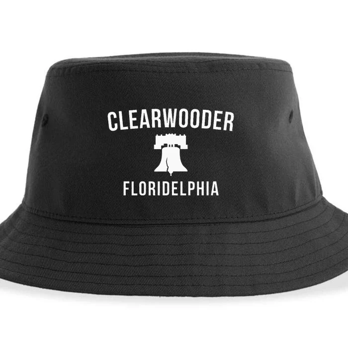 Clearwooder Funny Philadelphia Slang Clearwater Fl Sustainable Bucket Hat