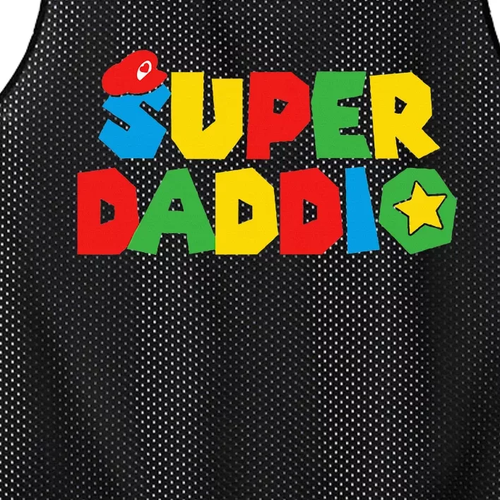 Celebrating Fatherly Powers Mesh Reversible Basketball Jersey Tank