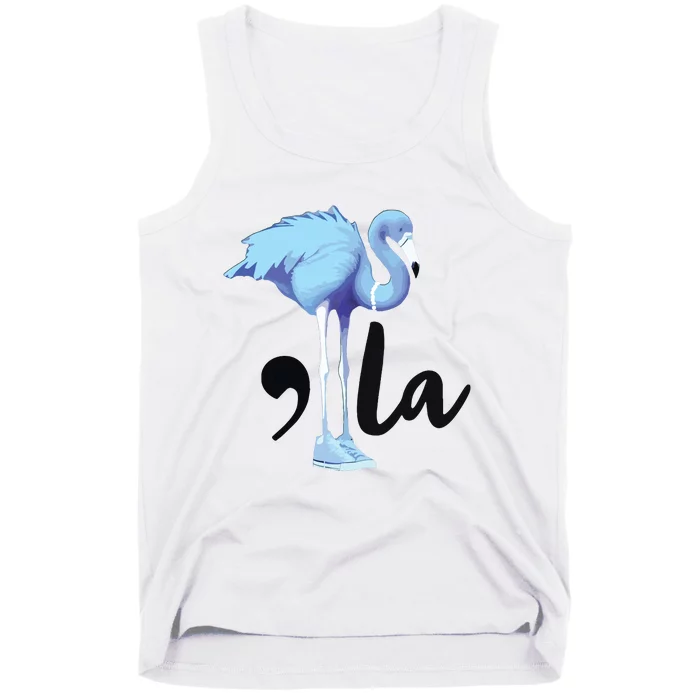 Commala Flamingo Pearls Comma La Flamingo Chucks Tank Top