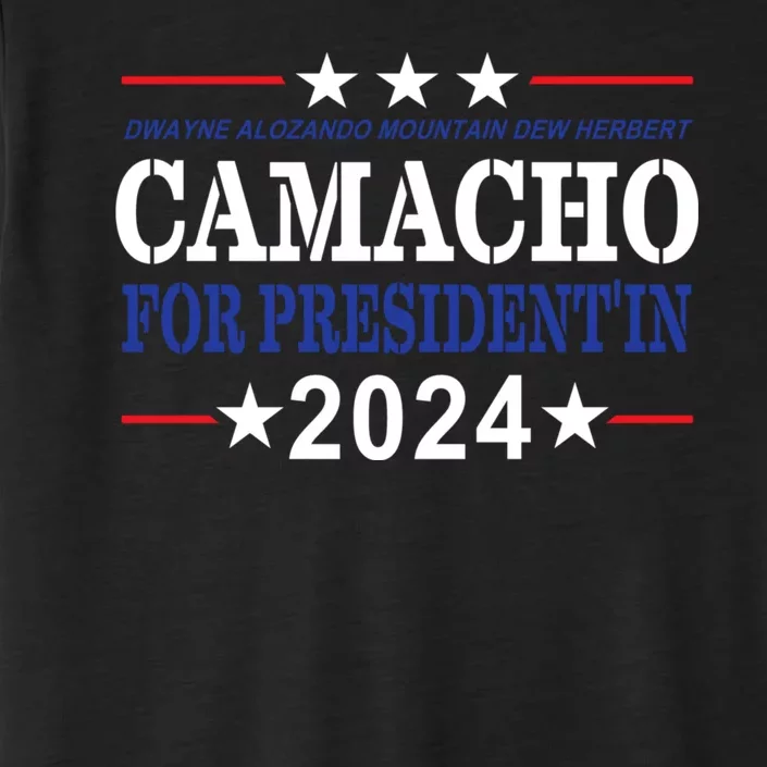 CAMACHO FOR PRESIDENT IN 2024 Presidential Election Humor ChromaSoft Performance T-Shirt