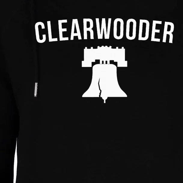 Clearwooder Funny Philadelphia Slang Clearwater Fl Womens Funnel Neck Pullover Hood