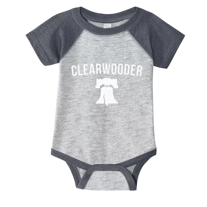 Clearwooder Funny Philadelphia Slang Clearwater Fl Infant Baby Jersey Bodysuit