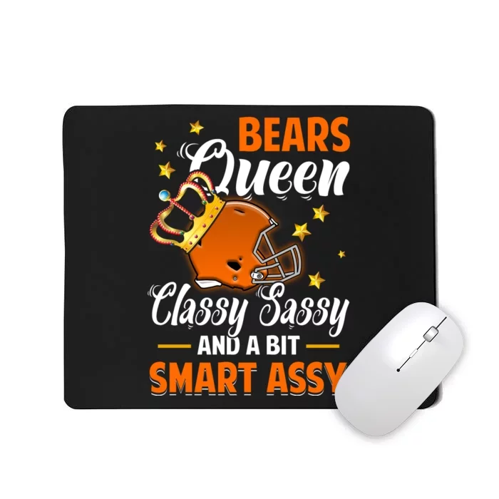 Chicago Football Queen Classy Sassy And A Bit Smart Assy Mousepad