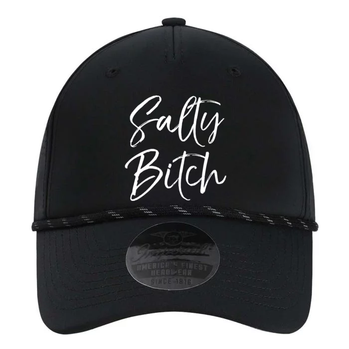 Cute Feminist Quote Empowert Gift Salty Bitch Meaningful Gift Performance The Dyno Cap