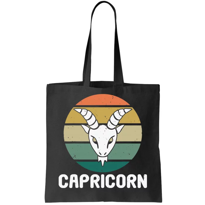 Capricorn  Funny Quote With Zodiac Sign Birthday Tote Bag