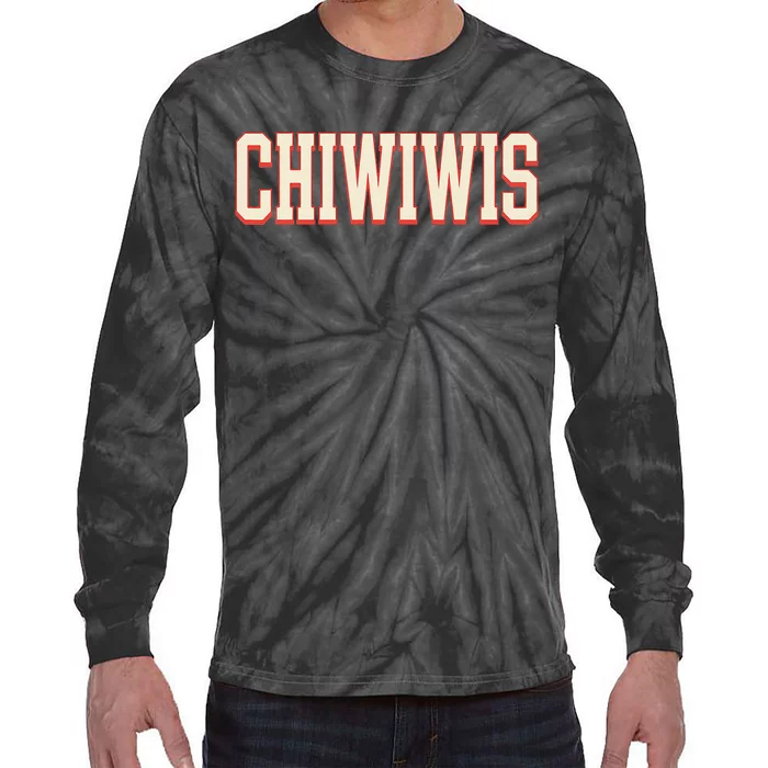 Chiwiwis Funny Quote Tie-Dye Long Sleeve Shirt