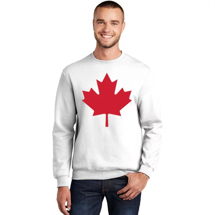 Canadian Flag Red Maple Leaf Canada Day Sweatshirt