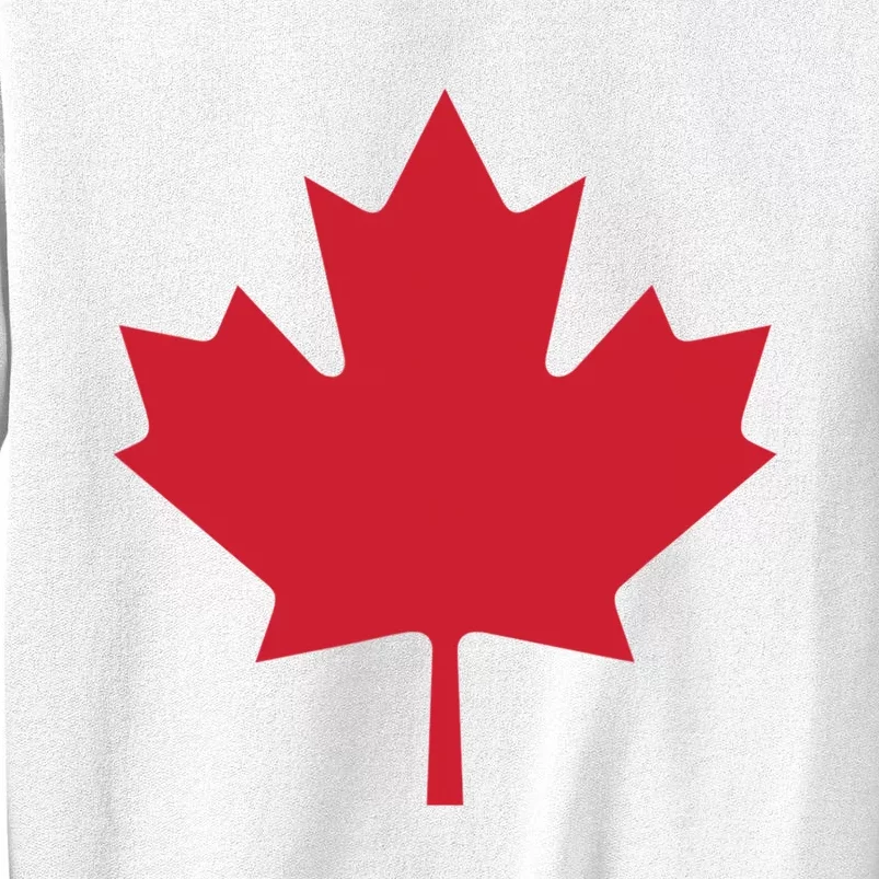 Canadian Flag Red Maple Leaf Canada Day Sweatshirt