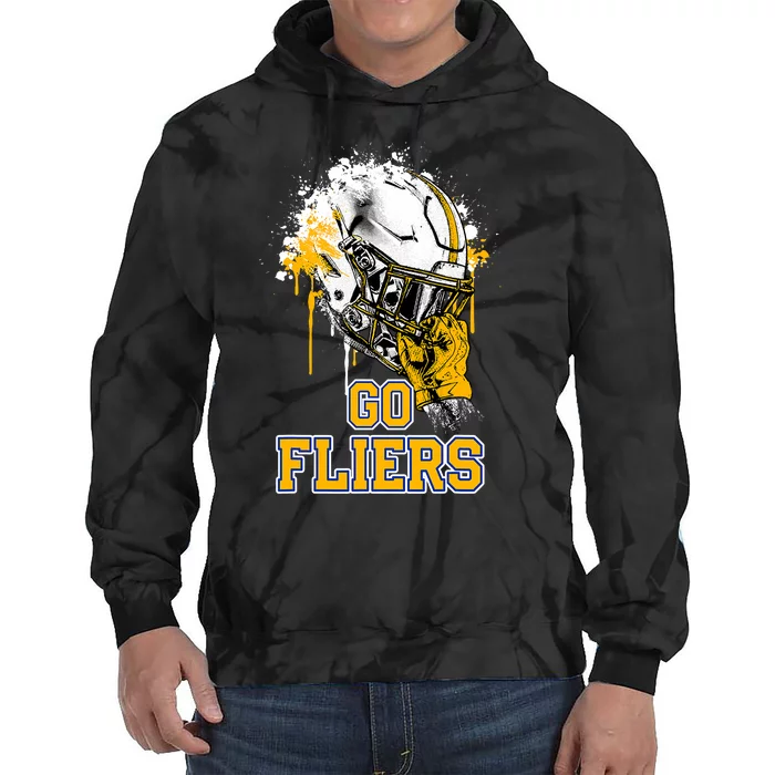 Clyde Fliers Rising Helmet Go Tie Dye Hoodie