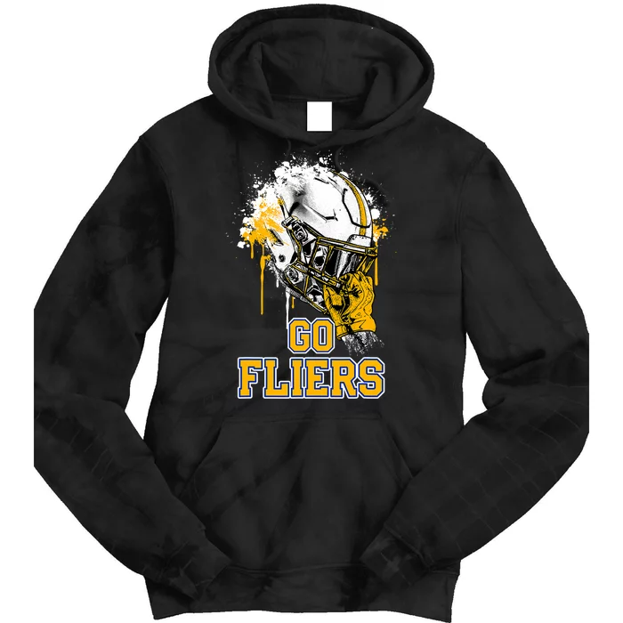 Clyde Fliers Rising Helmet Go Tie Dye Hoodie