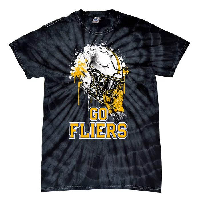 Clyde Fliers Rising Helmet Go Tie-Dye T-Shirt