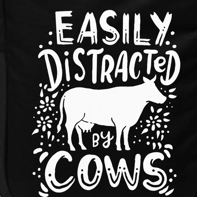 Cow Farmer Ranch Cow Lover Gift Cows Funny Impact Tech Backpack