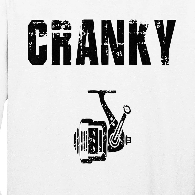 Cranky Fishing Reel Fishing Long Sleeve Shirt