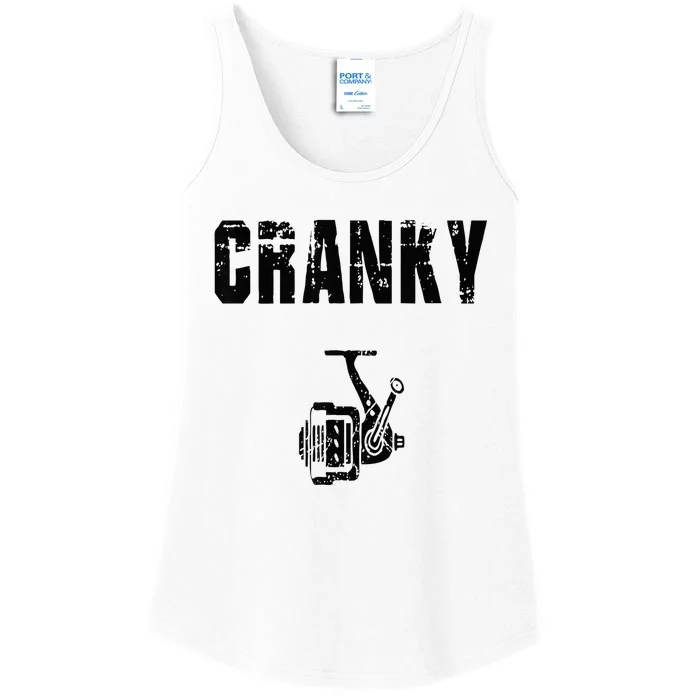 Cranky Fishing Reel Fishing Ladies Essential Tank