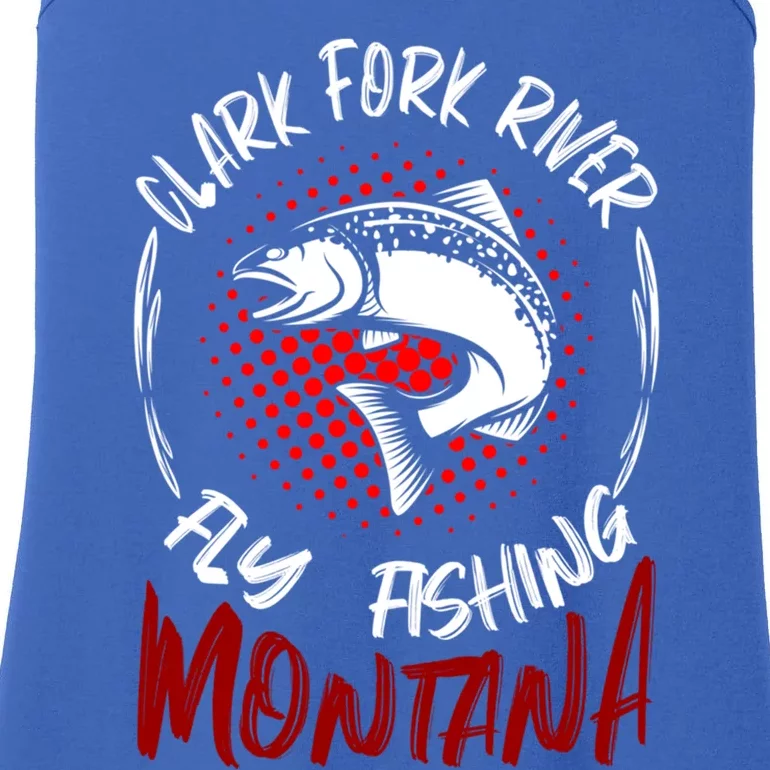 Clark Fork River Fly Fishing Montana Cool Fisher Gift Ladies Essential Tank