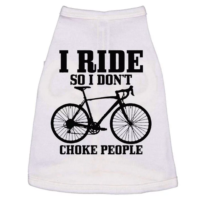 Cycling Funny Road Bike Bicycle Cyclist Men Women Doggie Tank