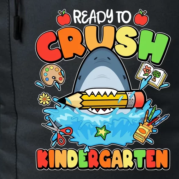 Cute Funny Ready To Crush Kindergarten School Shark Daily Commute Backpack