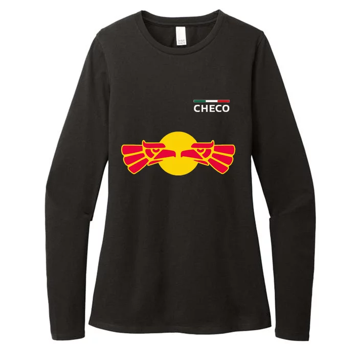 Checo Formula Racing Driver Fan Team Funny Hecho En Mexico Womens CVC Long Sleeve Shirt