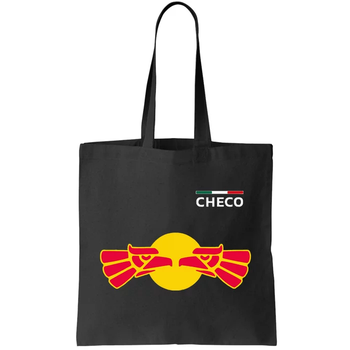 Checo Formula Racing Driver Fan Team Funny Hecho En Mexico Tote Bag